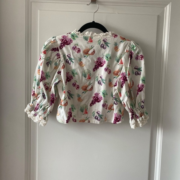 Fashion Brand Company 3/4 sleeve fruit top - Picture 4 of 5